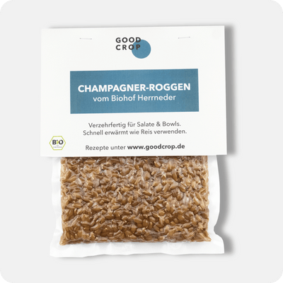 Good Crop Körner, Reis & Getreide Champagner-Roggen