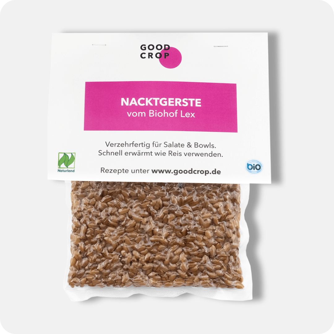 Good Crop Körner, Reis & Getreide Nacktgerste